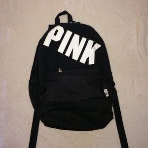 Vs Pink black backpack
