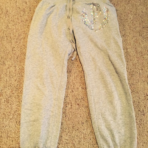 Pink Capri sweatpants! Size xs