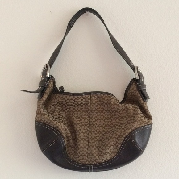 Coach Brown Logo Purse