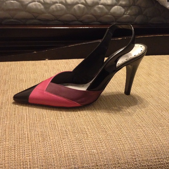 BCBGirls sling back pumps