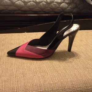 BCBGirls sling back pumps