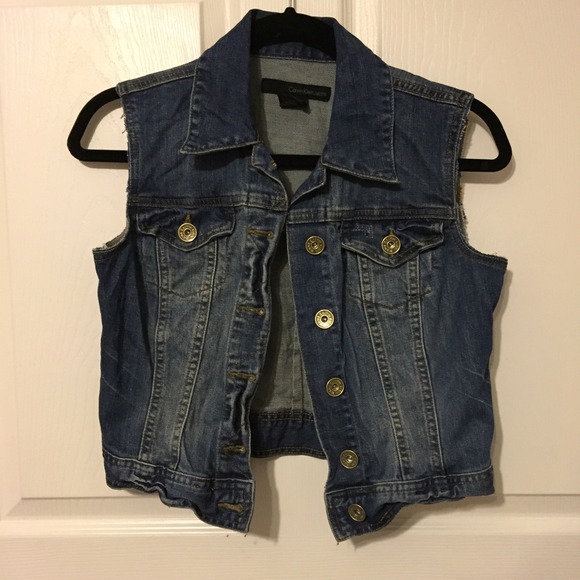 denim vest