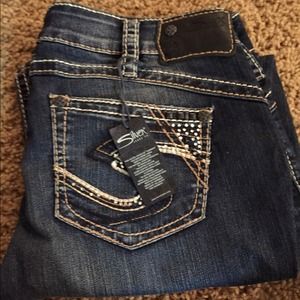Nwt silver "Tuesday" jeans