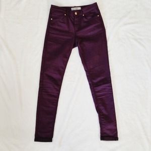 Topshop Pants - Topshop Purple Moto Leigh jeans Topshop Pants - Topshop Purple Moto Leigh jeans