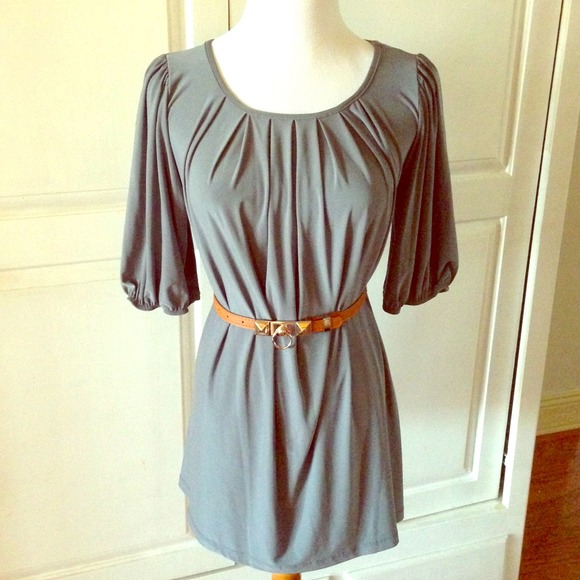 Gray tunic