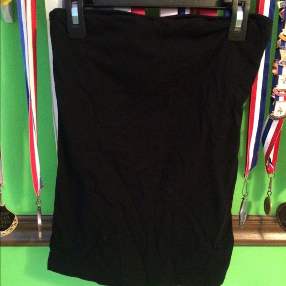 Black tube top - Picture 1 of 1