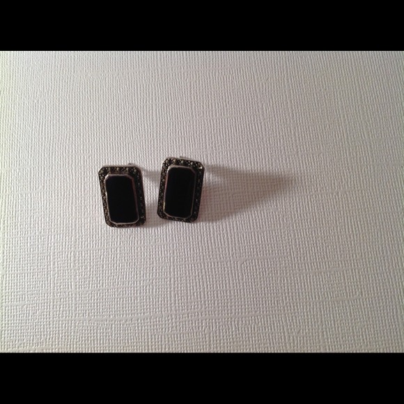 Sterling Silver Marcasite Earrings
