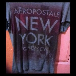 Purple And Blue Aeropostale shirt