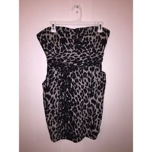 Cheetah Print Dress