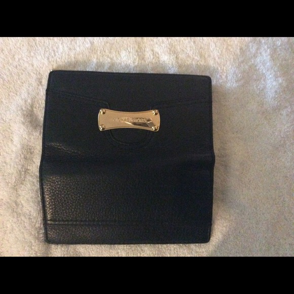 MK soft pebble leather wallet 12 card slots
