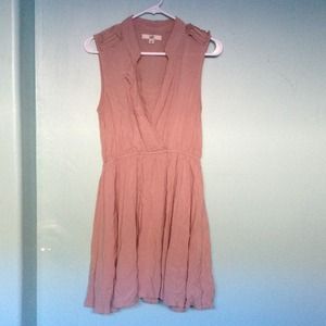 Cute Short Taupe Color Dress