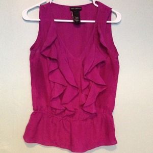 Purple Top W/ Ruffles