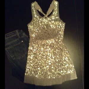Sequin top