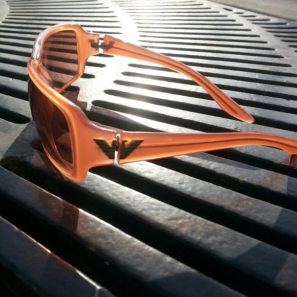 Armani peach sunglasses