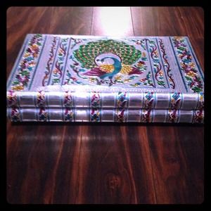 Beautiful silver jewelry box