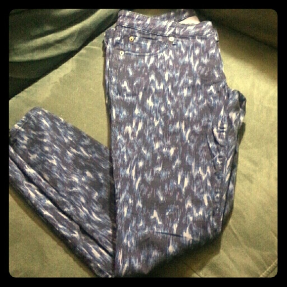 Express print legging jeans