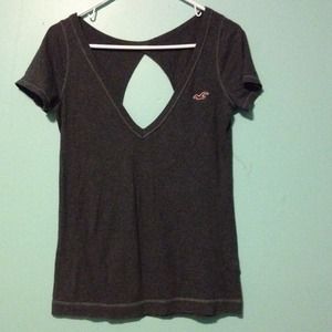 Hollister Open Back T