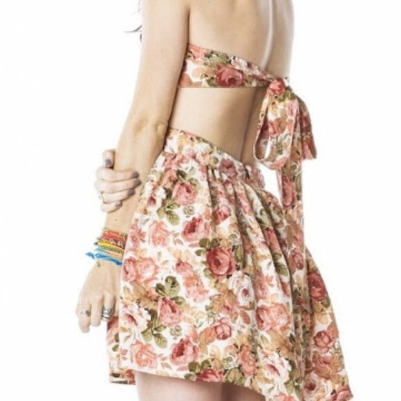 Brandy Melville Floral Dany Dress