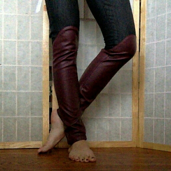 Sexy Leather Jeans