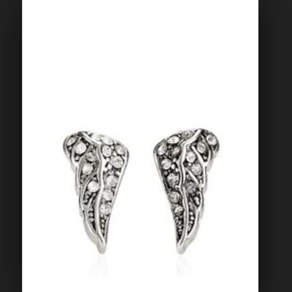 New Juicy Couture Pave Wing Earrings