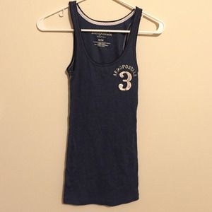 Aeropostale navy blue tank top