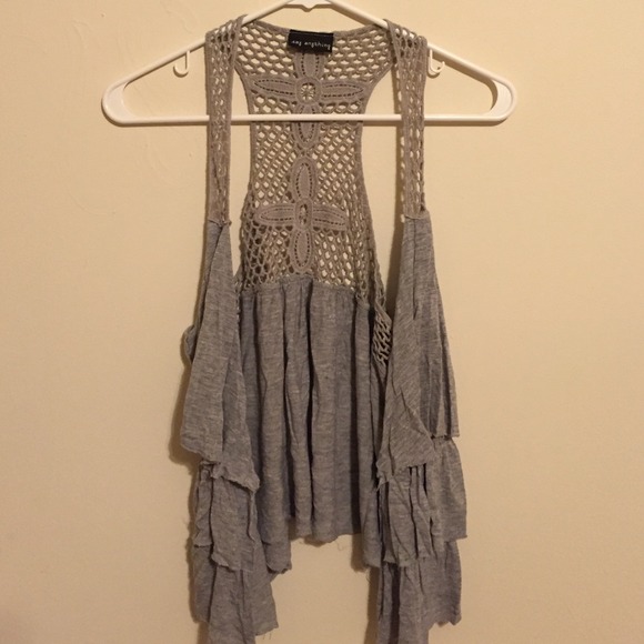 Gray shawl