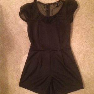 ❤️❤️ Black Short Romper ❤️❤️ ⚠️⚠️SOLD⚠️⚠️