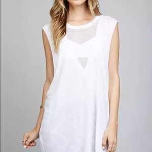 LF Emma and Sam knit tank WHITE