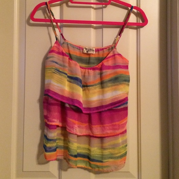 BUNDLED Show Me Your Mumu Ruffle Top