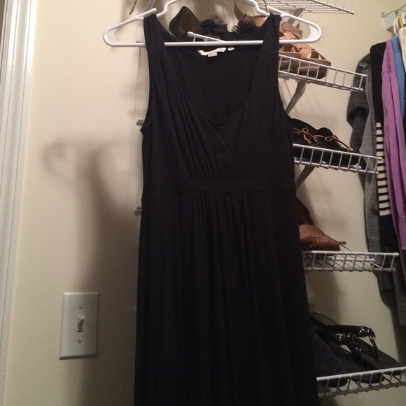 Boden black maxi dress