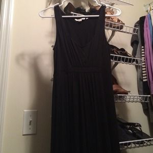 Boden black maxi dress