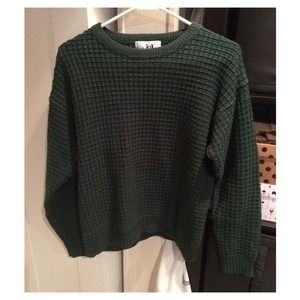 Hunter Green Oversized Sweater