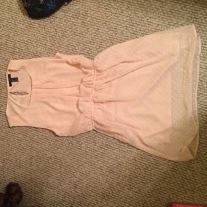 Blush Forever 21 Size Small Dress. Worn once!