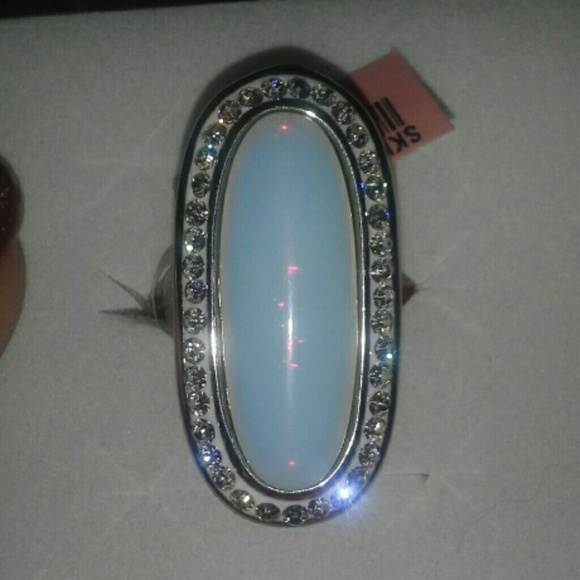 New Opal Ring and emerald green ring