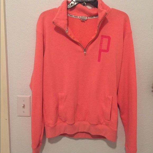 Victoria secret PINK half zip.