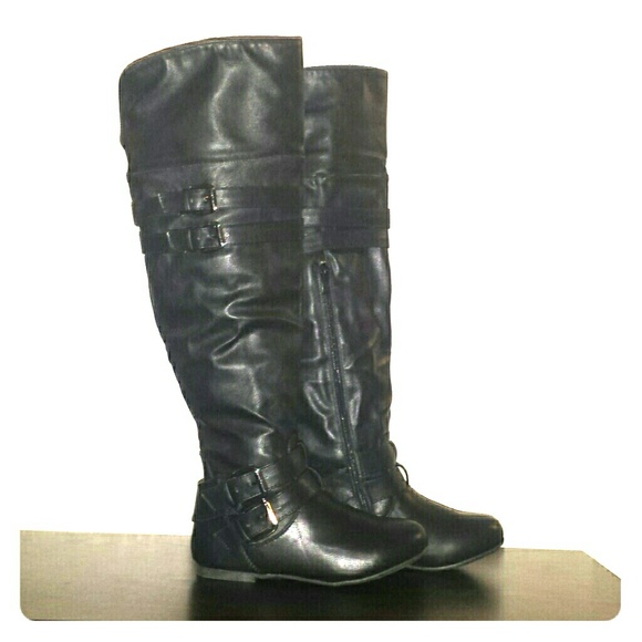 Knee High Black Boots