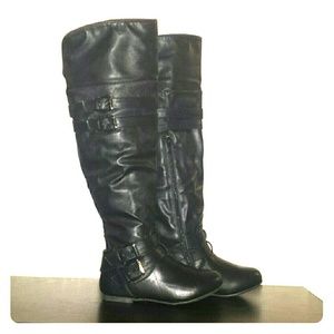 Knee High Black Boots