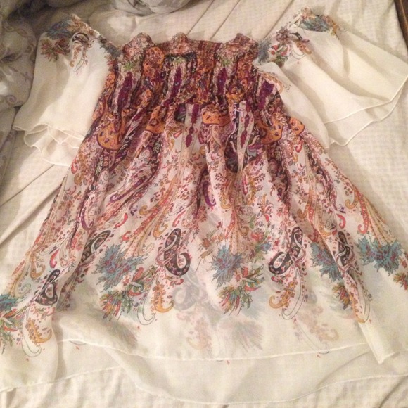 Patterned flowing shirt - Picture 2 of 2