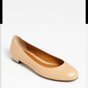 FENDI Nude Ballerina Flats (100% Authentic)