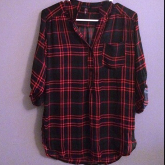 Plaid like shirt