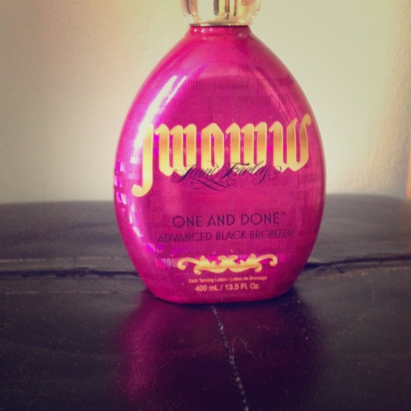 Jwoww one and done tanning lotion