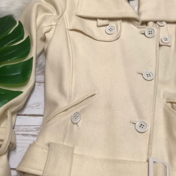 🎉HOST PICK🎉Y2K Nordstroms Winter White Coat - Picture 2 of 7