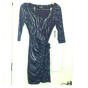 GUESS PURPLE RHINESTONE DRESS