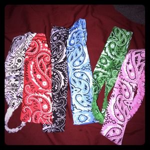 Bandana Styled Headbands