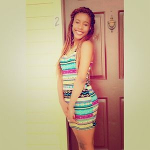 Tribal print , tank top dress