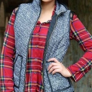 FALL MUST HAVE! Herringbone vest NWT!