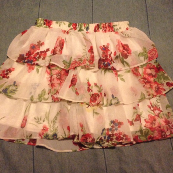 Floral skirt
