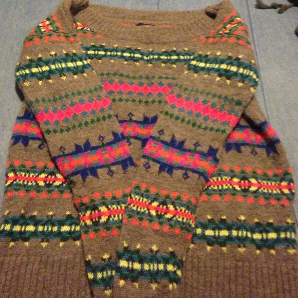 Neon sweater
