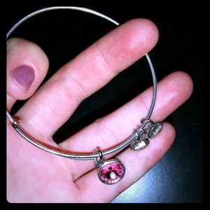 Sliver Alex and ani bracelet