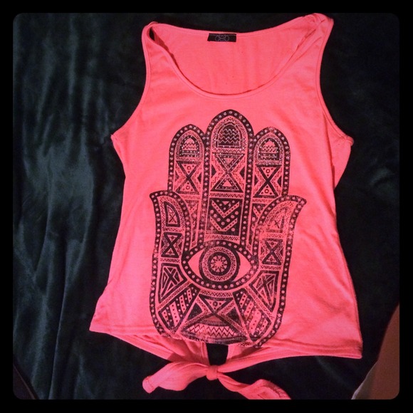 Super cute crisscross open back tank